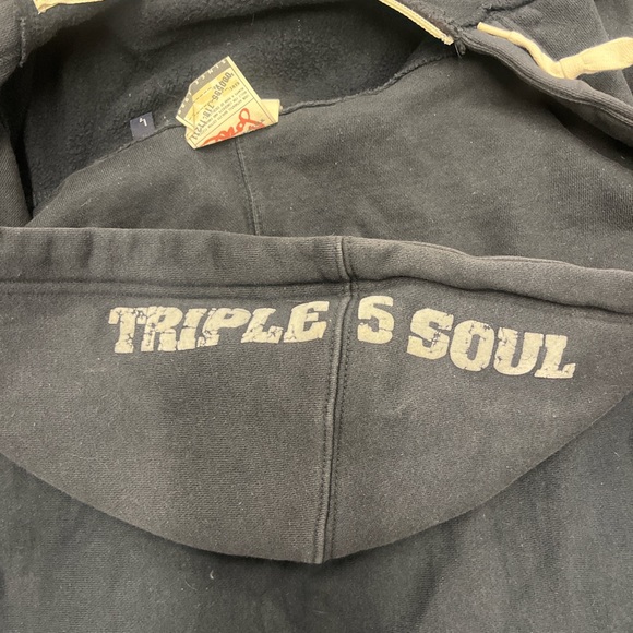 TRIPLE 5 SOUL VINTAGE ZIPUP - Picture 2 of 4
